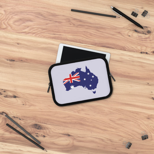 Australia Map Explorer | Laptop Sleeve Inspired by Travel and Discovery