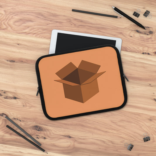 Delivery Vibes Laptop Sleeve | Shipping Parcel Inspired Modern Design