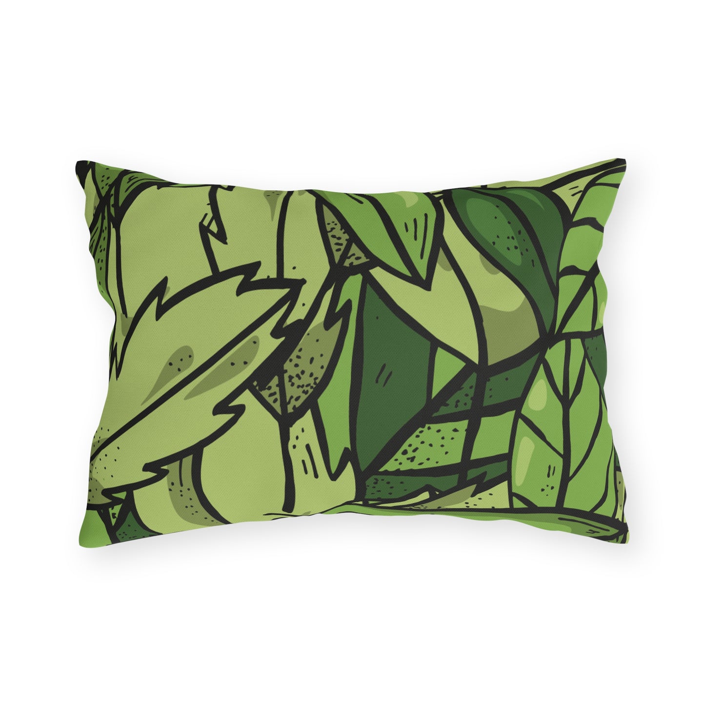 Outdoor Decorative Pillow | Autumn Leaf Glow – Cozy Fall Vibes