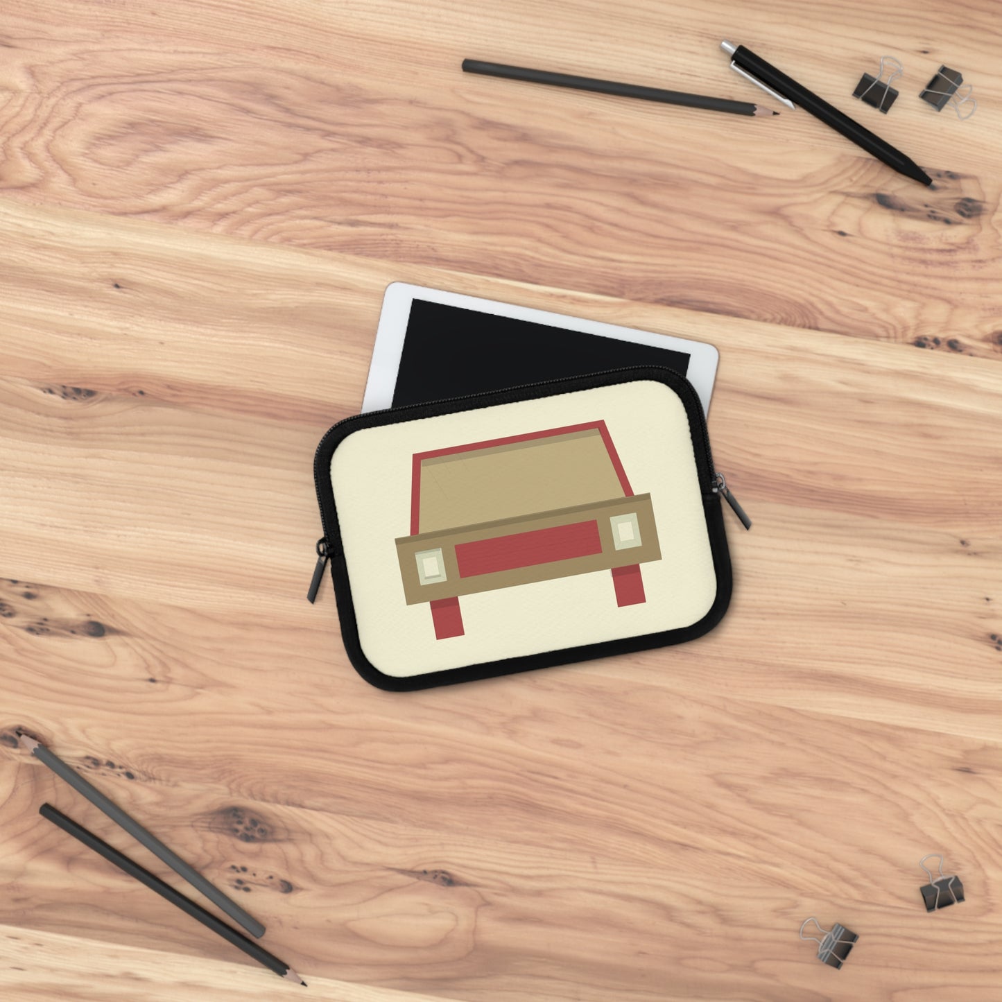 Cargo Sketch Motion | Industrial Truck Sketch Laptop Sleeve