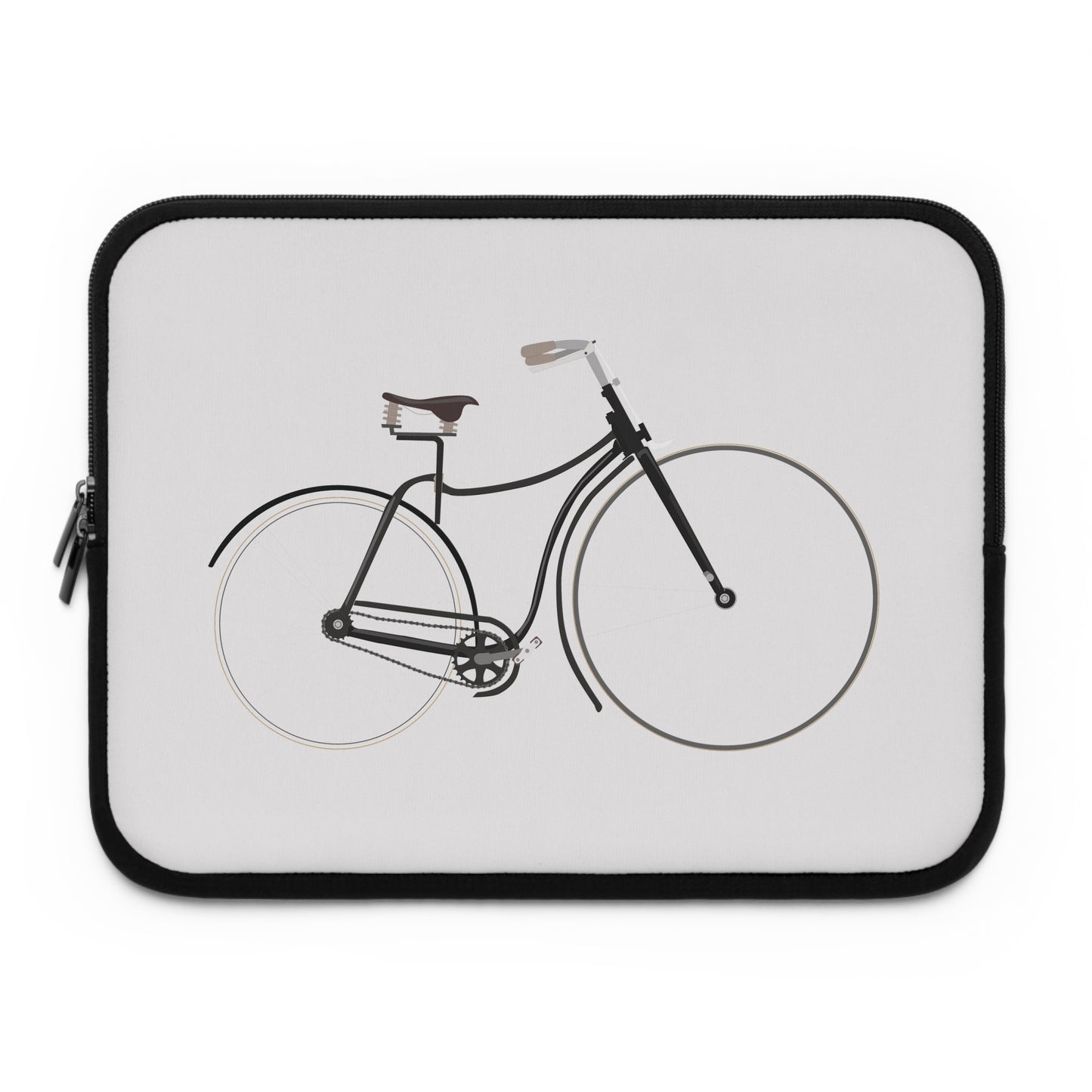 Vintage Electric Bicycle Laptop Sleeve | Retro Freedom-Inspired Protective Case