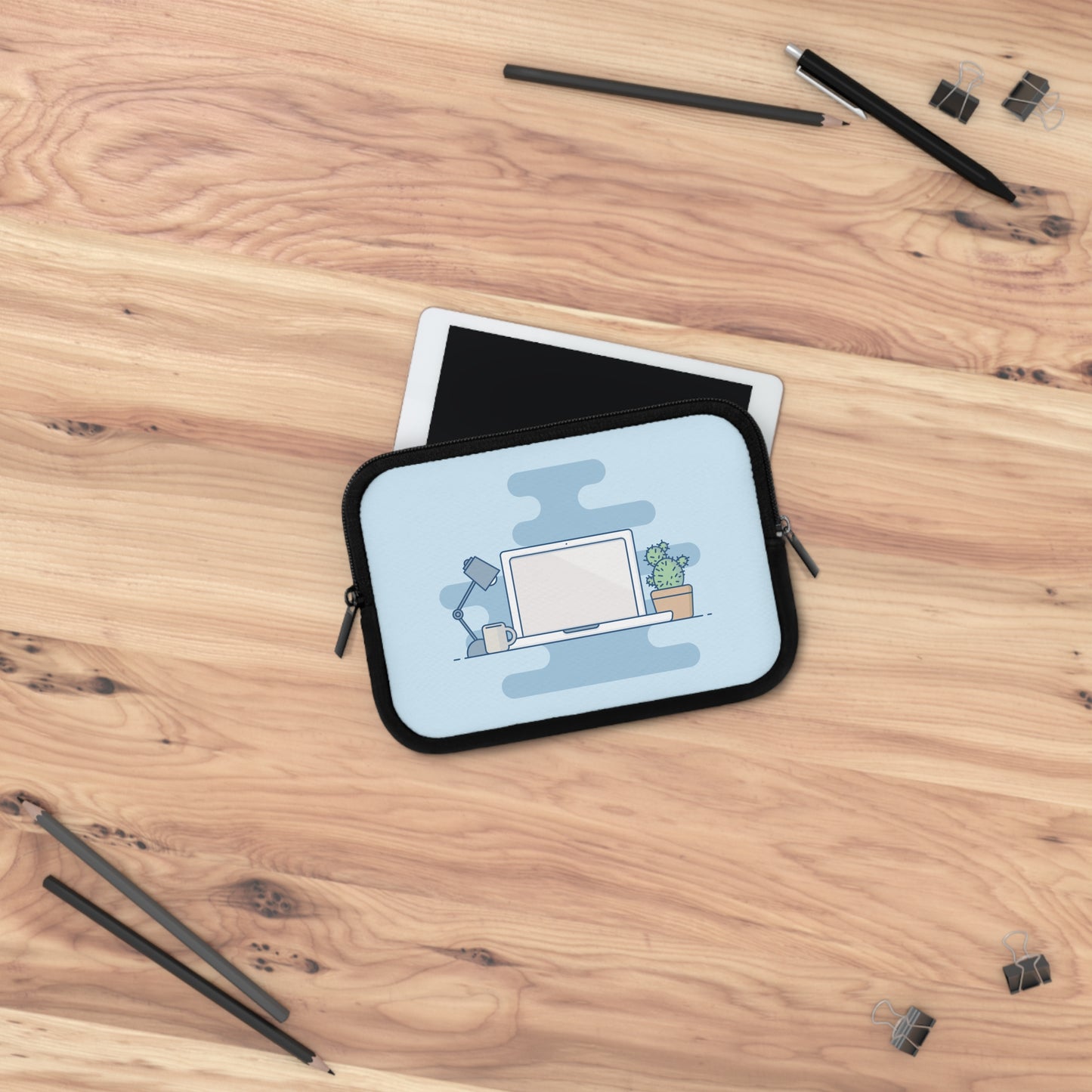Creative Desk Vibes | Workspace Laptop Sleeve – Carry Your Daily Inspiration Anywhere