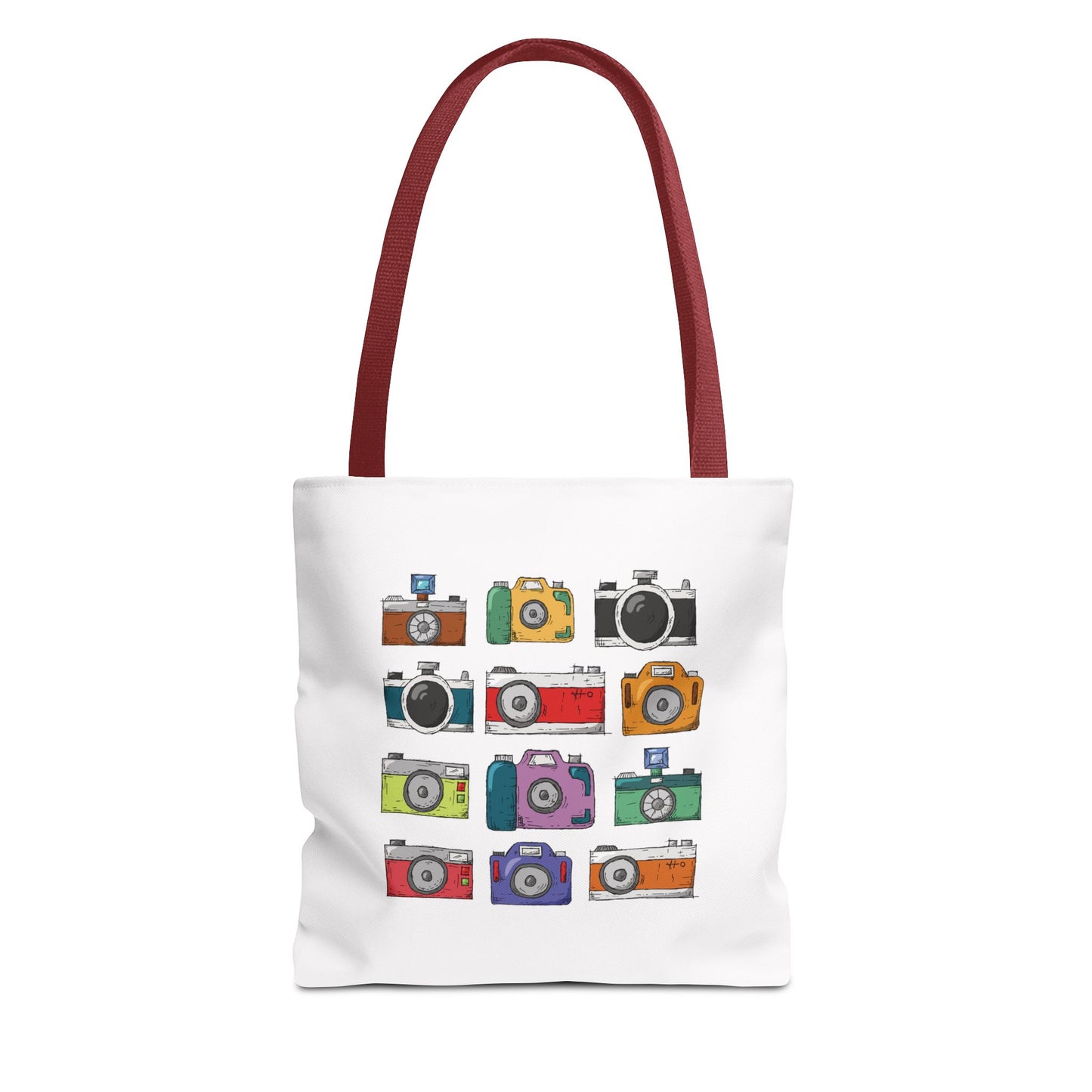 Retro Camera Vibes | Vintage Camera Tote Bag for Art Lovers