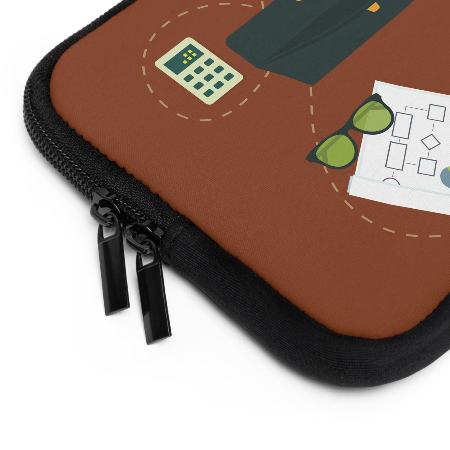 Smart Business Flow | Modern Business Organization Laptop Sleeve