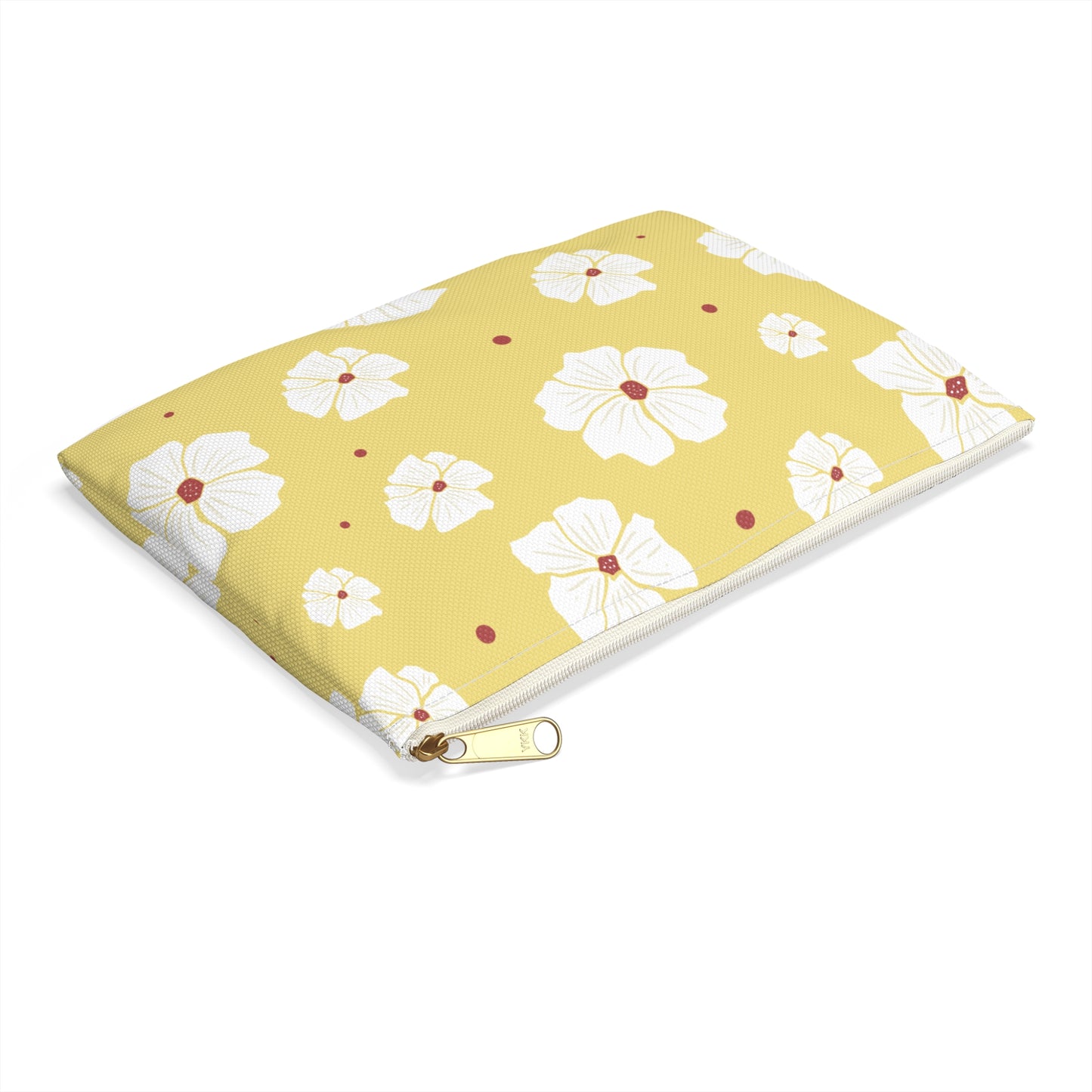 Minimalist Floral Accessory Pouch | Elegant Simplicity