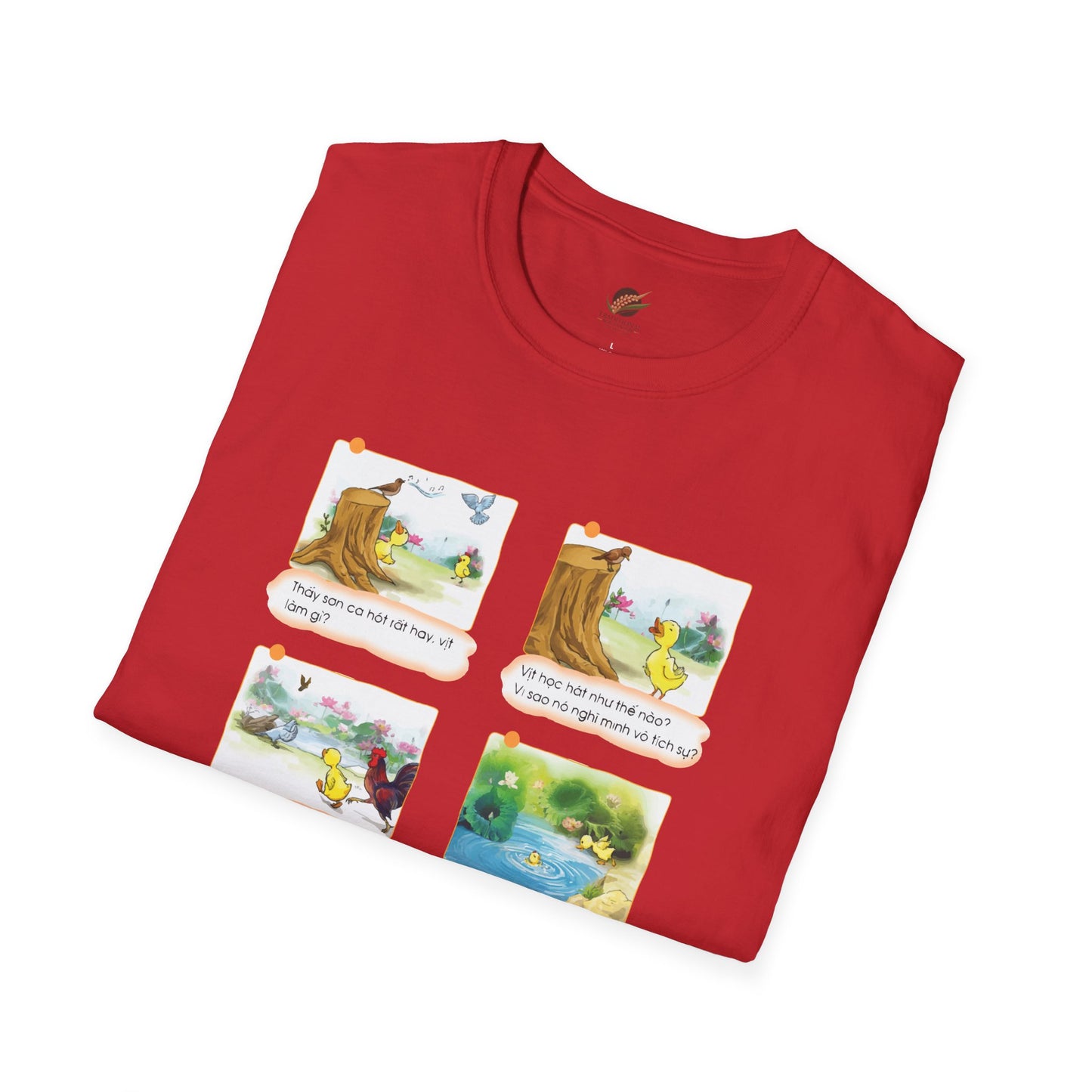 Premium Unisex T-Shirt | The Story of Duck and Lark
