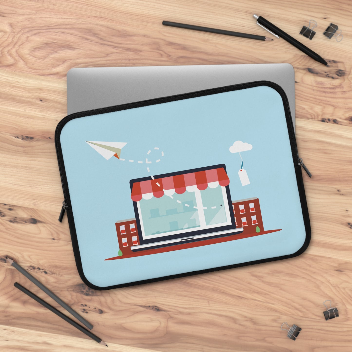 Online Shop Universe | Creative E-Commerce Laptop Sleeve