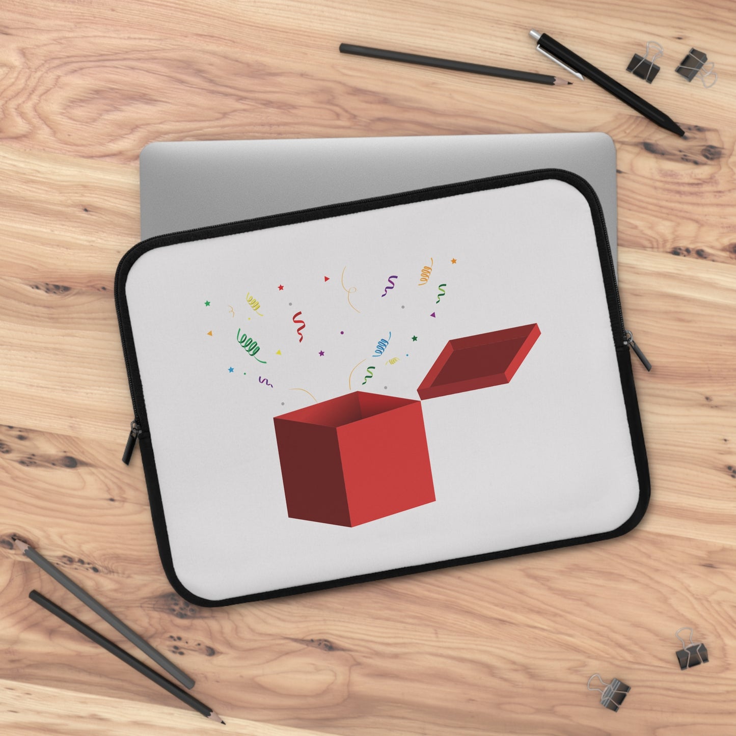 Gift Box Vibes | Sweet Gift Box Laptop Sleeve for Everyday Joy
