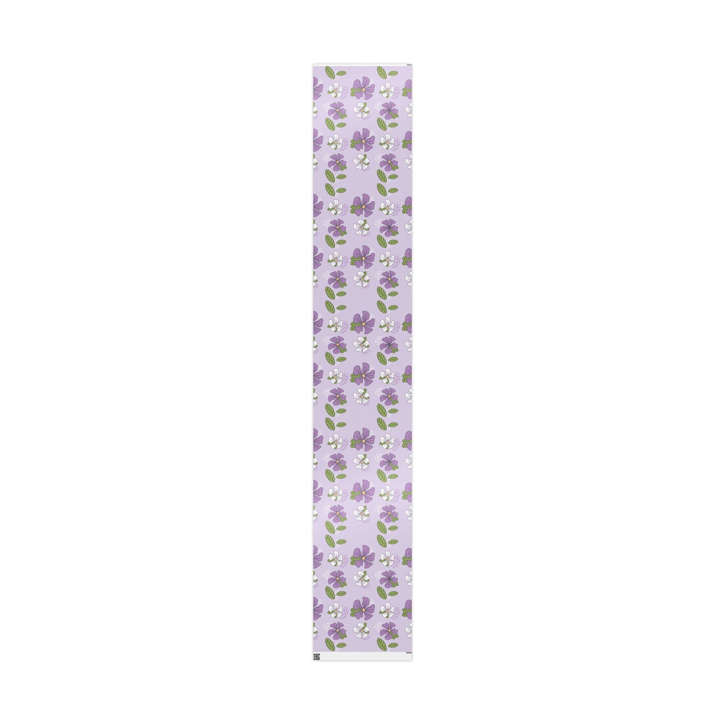 Purple Blossom Elegance | Premium Floral Wrapping Paper