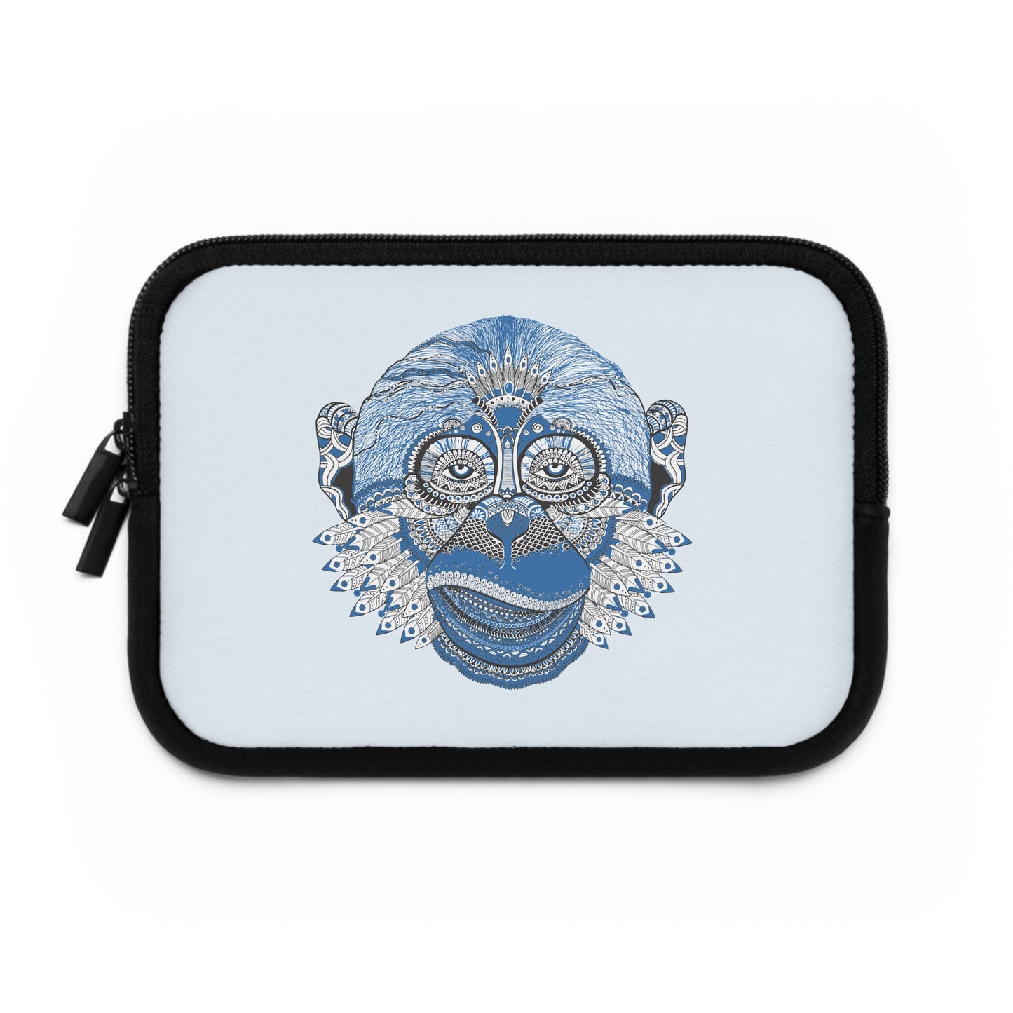 Mandala Monkey Art | Fun Art for Laptop Sleeves to Foster Creative Spirits