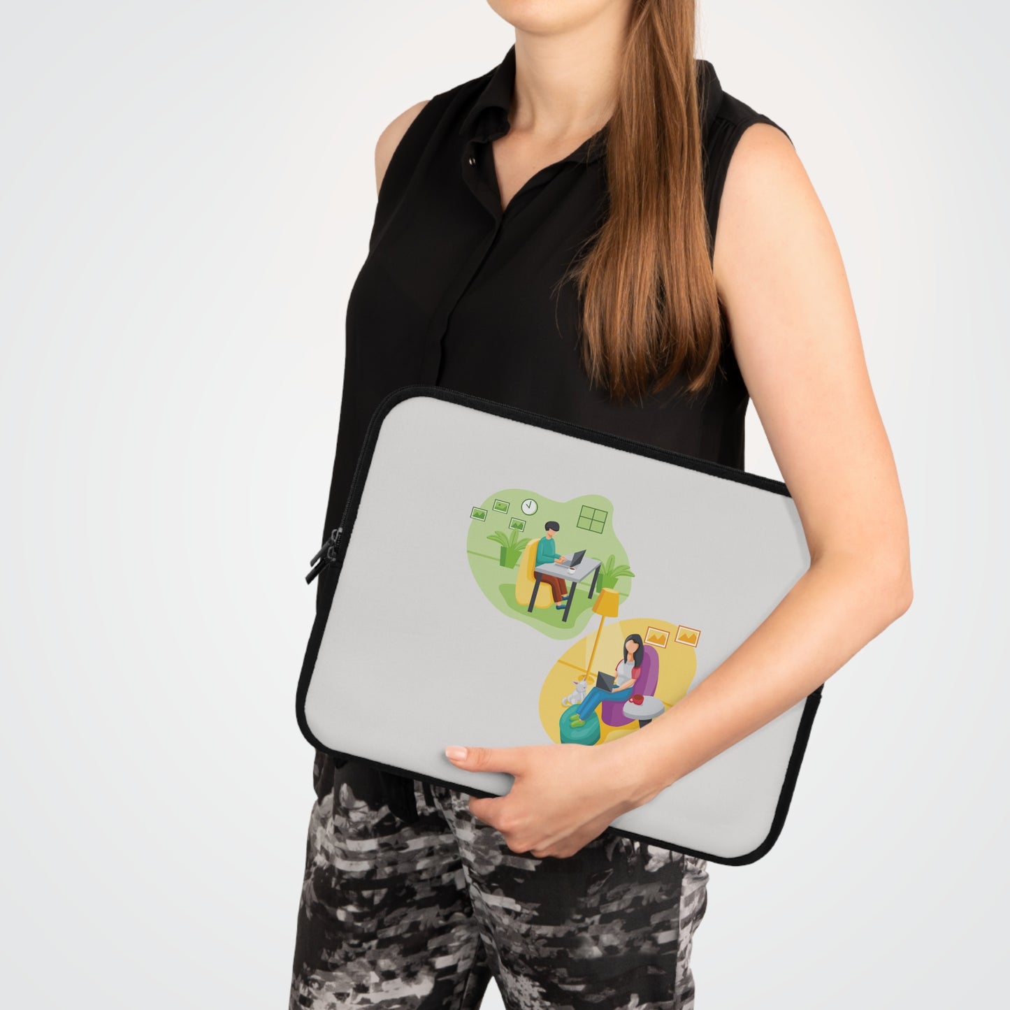 Work From Home Mood | Laptop Sleeve | Protect Your Laptop, Keep the Inspiration Alive