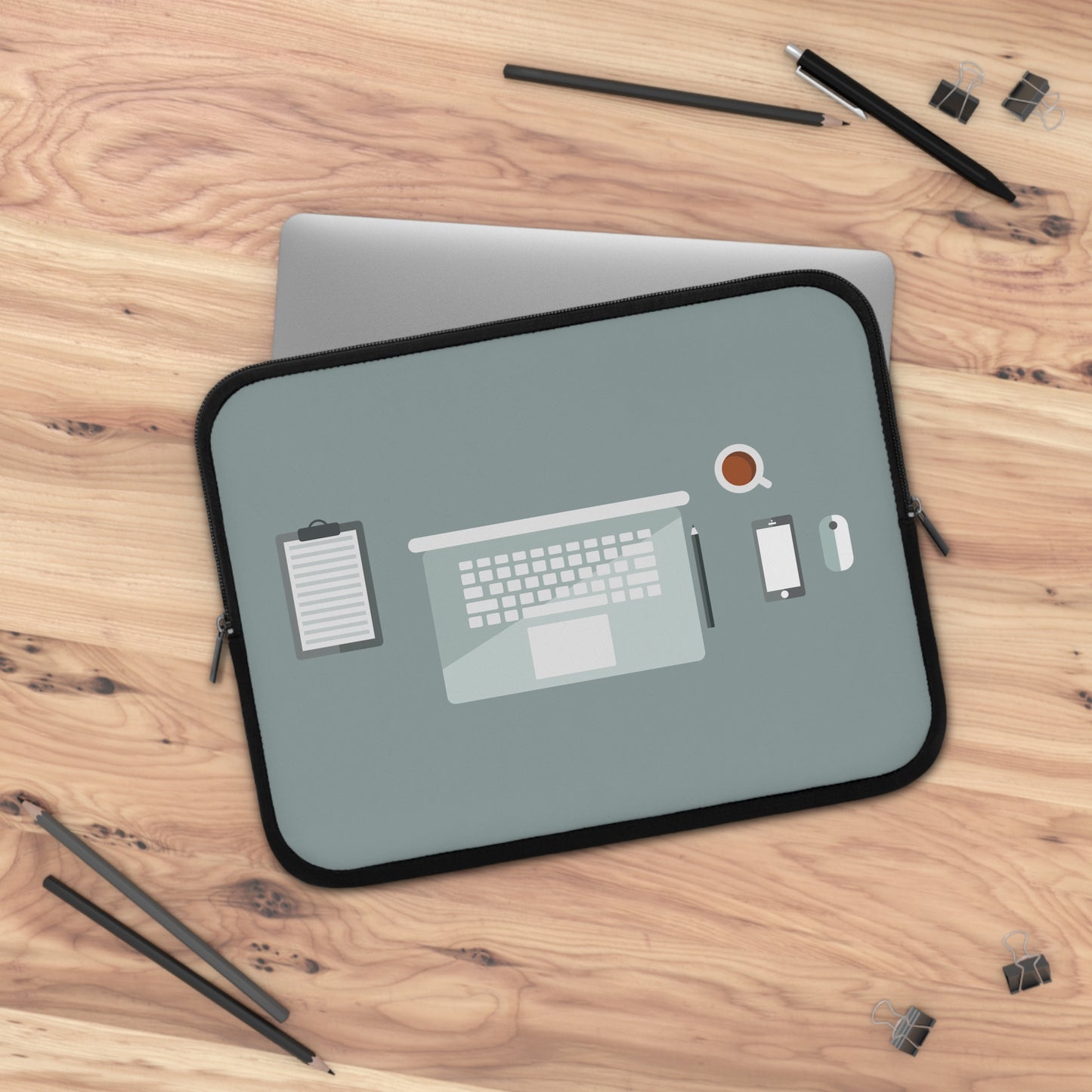 Creative Workspace Flow | Modern Workspace Inspired Laptop Sleeve for Daily Work