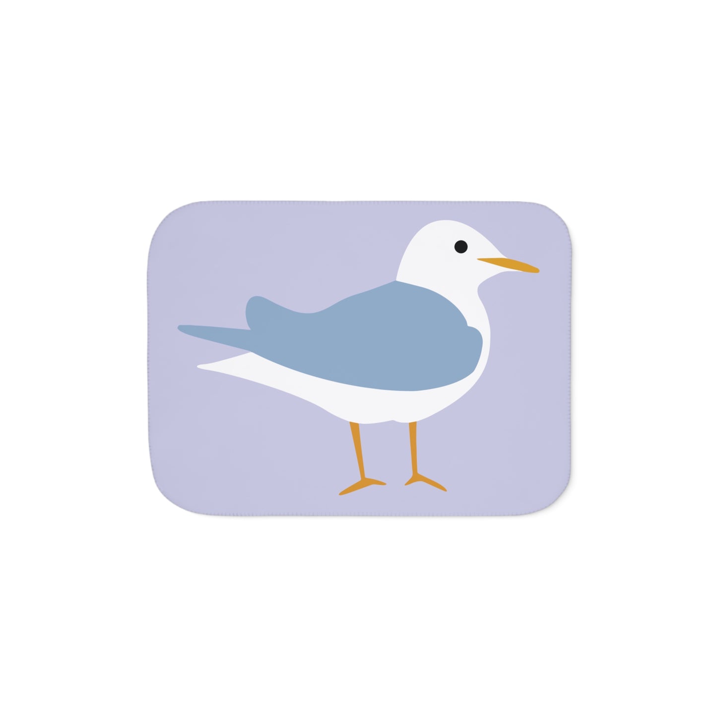 Sherpa Blanket | Moorhen Bird | Softness and Elegance