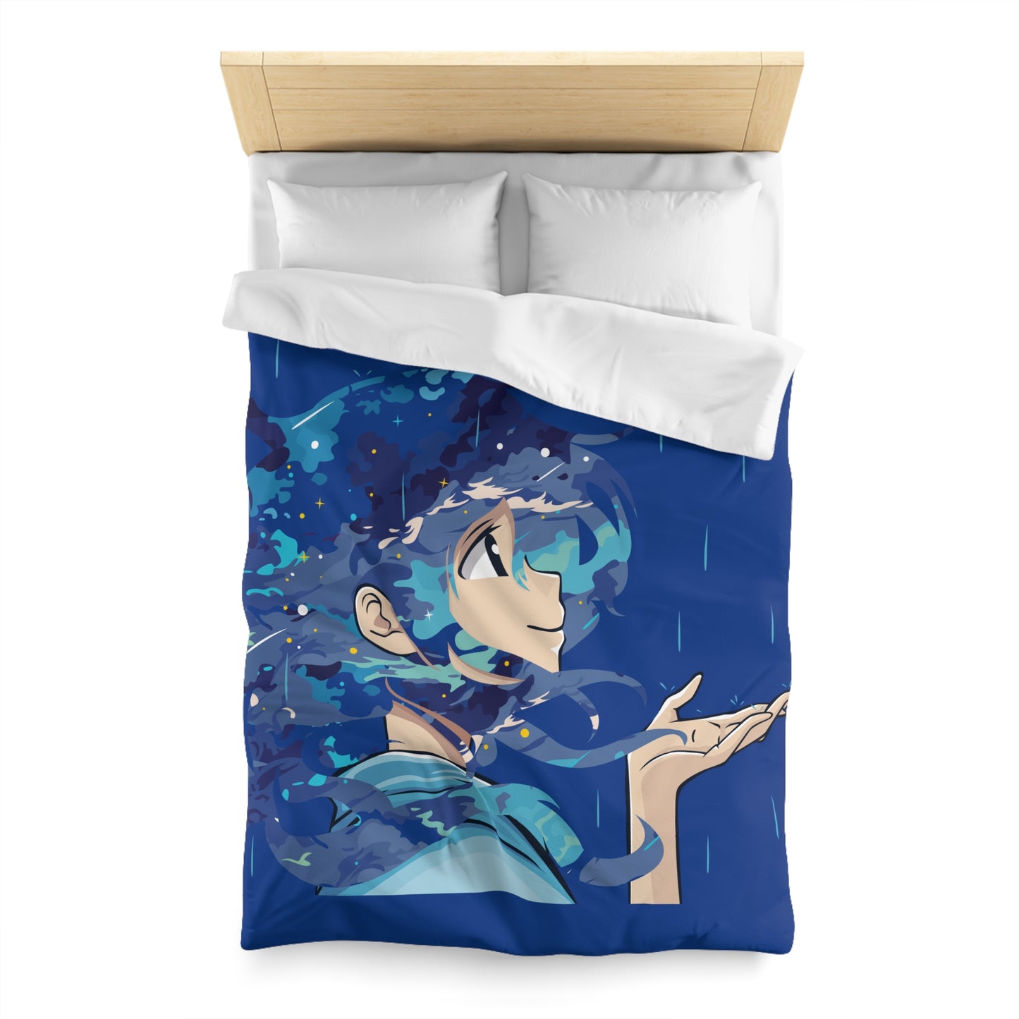 Premium Microfiber Duvet Cover | The Girl in the Rain