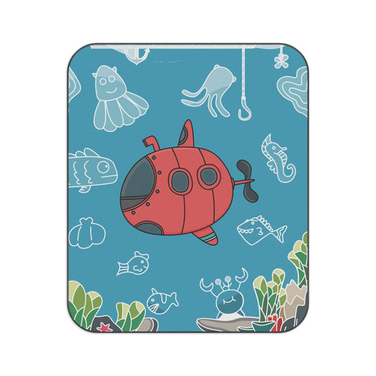 Ocean Dive Adventure Picnic Blanket | Underwater Ocean Vibes Outdoor Blanket