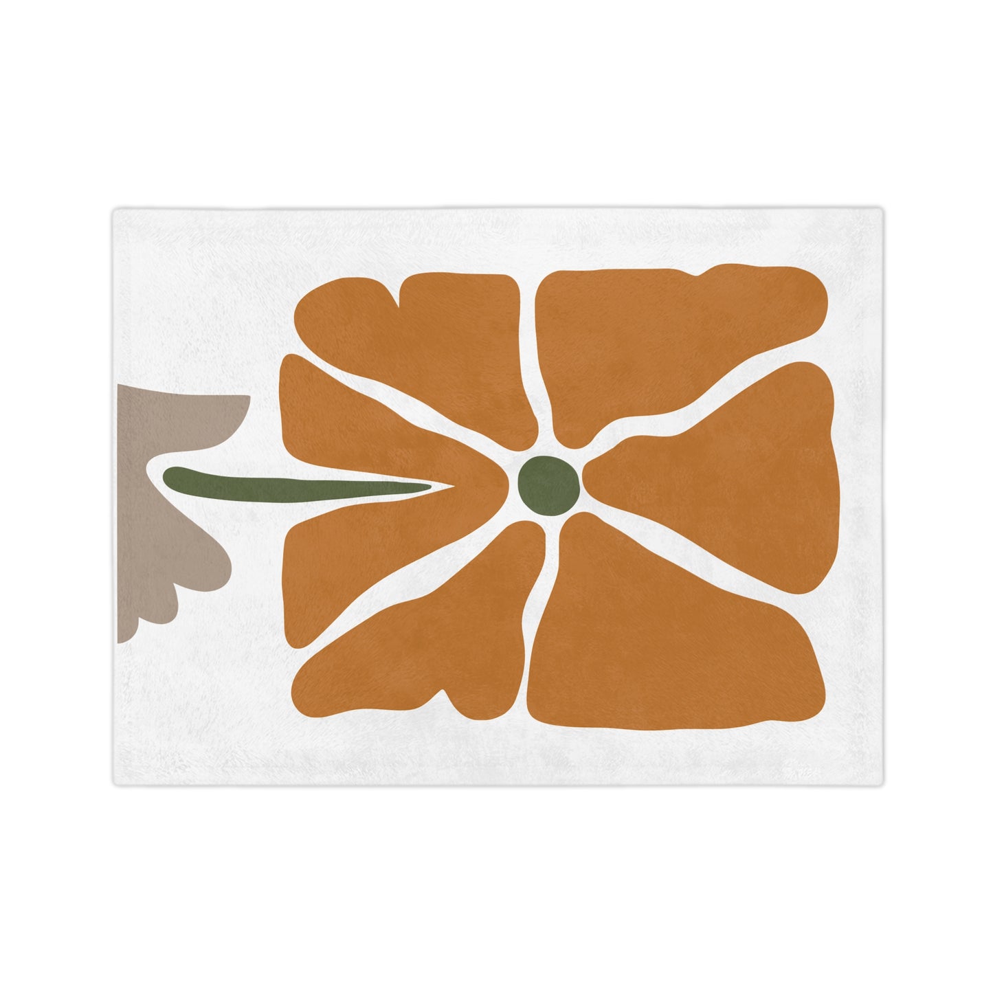 Velveteen Flower Blanket | Soft Luxury for Everyday Moments