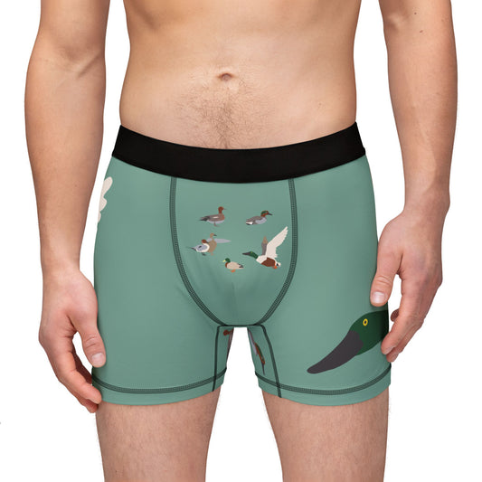 Men’s Boxers AOP | Wild Ducks Freedom | Fun & Comfy Underwear
