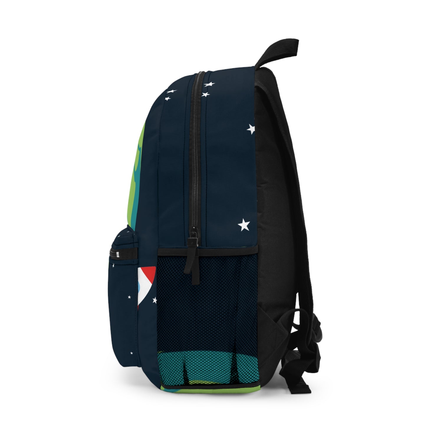 Mission to Success | Backpack with Rocket Launch Print | Unique – Bold – Space-Powered Gear