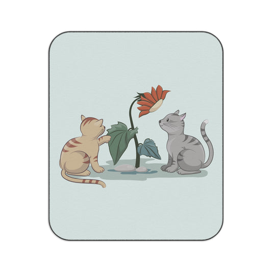 Playful Kittens | Cute Two-Cats Picnic Blanket