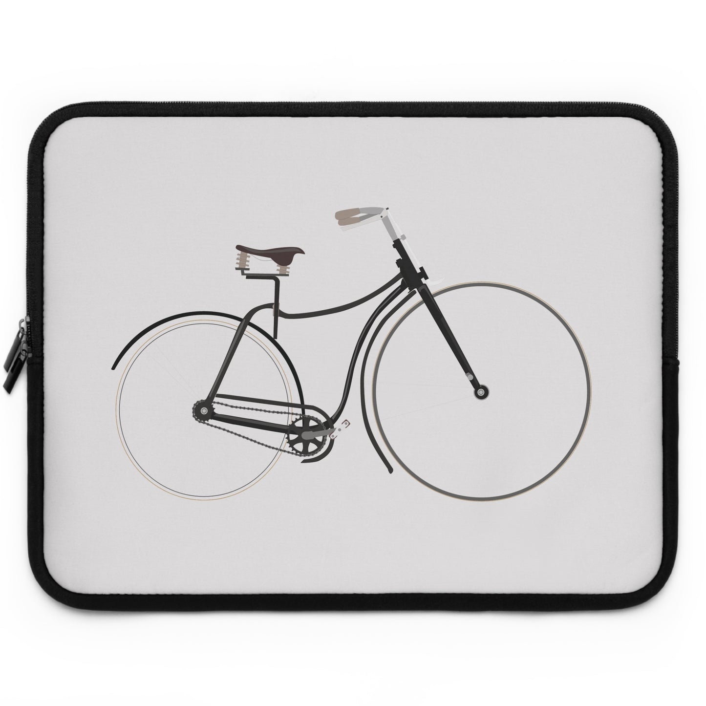 Vintage Electric Bicycle Laptop Sleeve | Retro Freedom-Inspired Protective Case