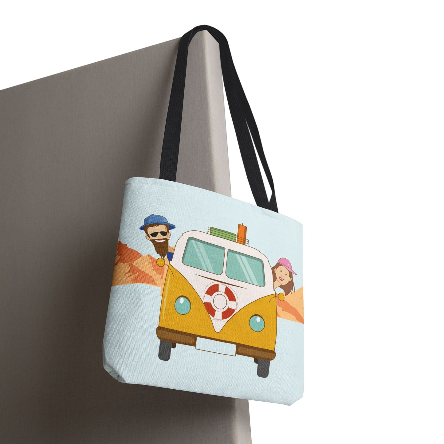 Van Life Together | Fun Road Trip Couple Tote Bag