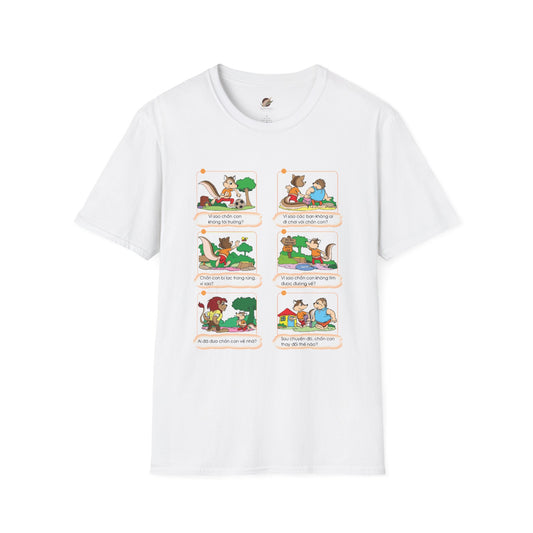 Unisex Softstyle Tee – "Just One More Chapter" for Book Lovers