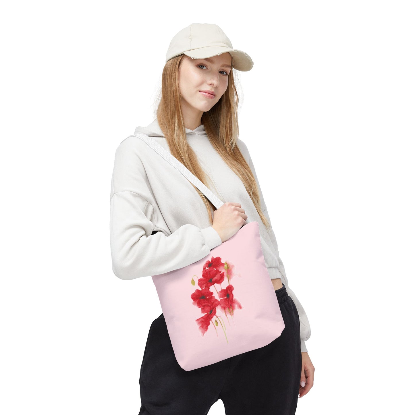 Soft Watercolor Garden | Artistic Floral Watercolor Tote Bag