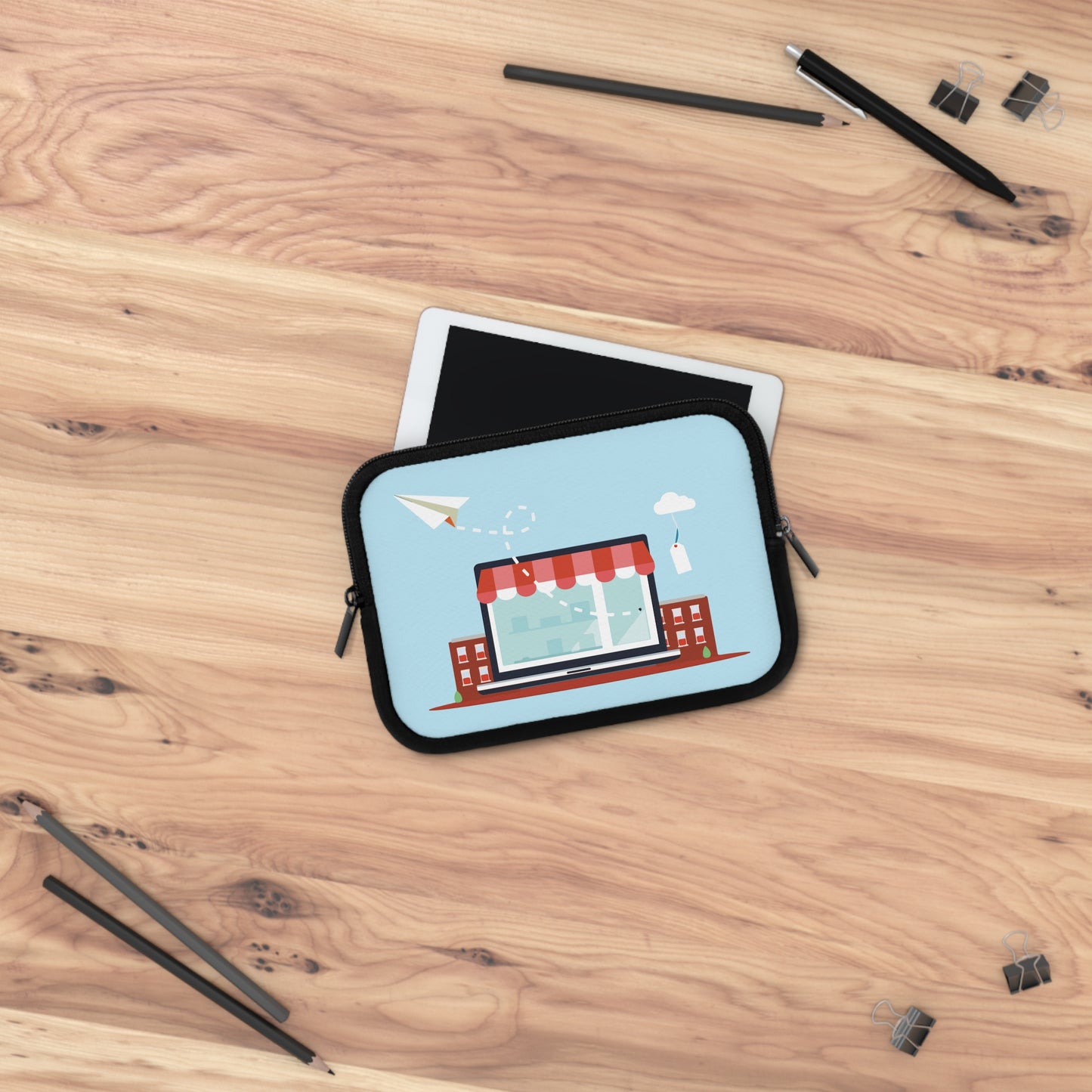 Online Shop Universe | Creative E-Commerce Laptop Sleeve