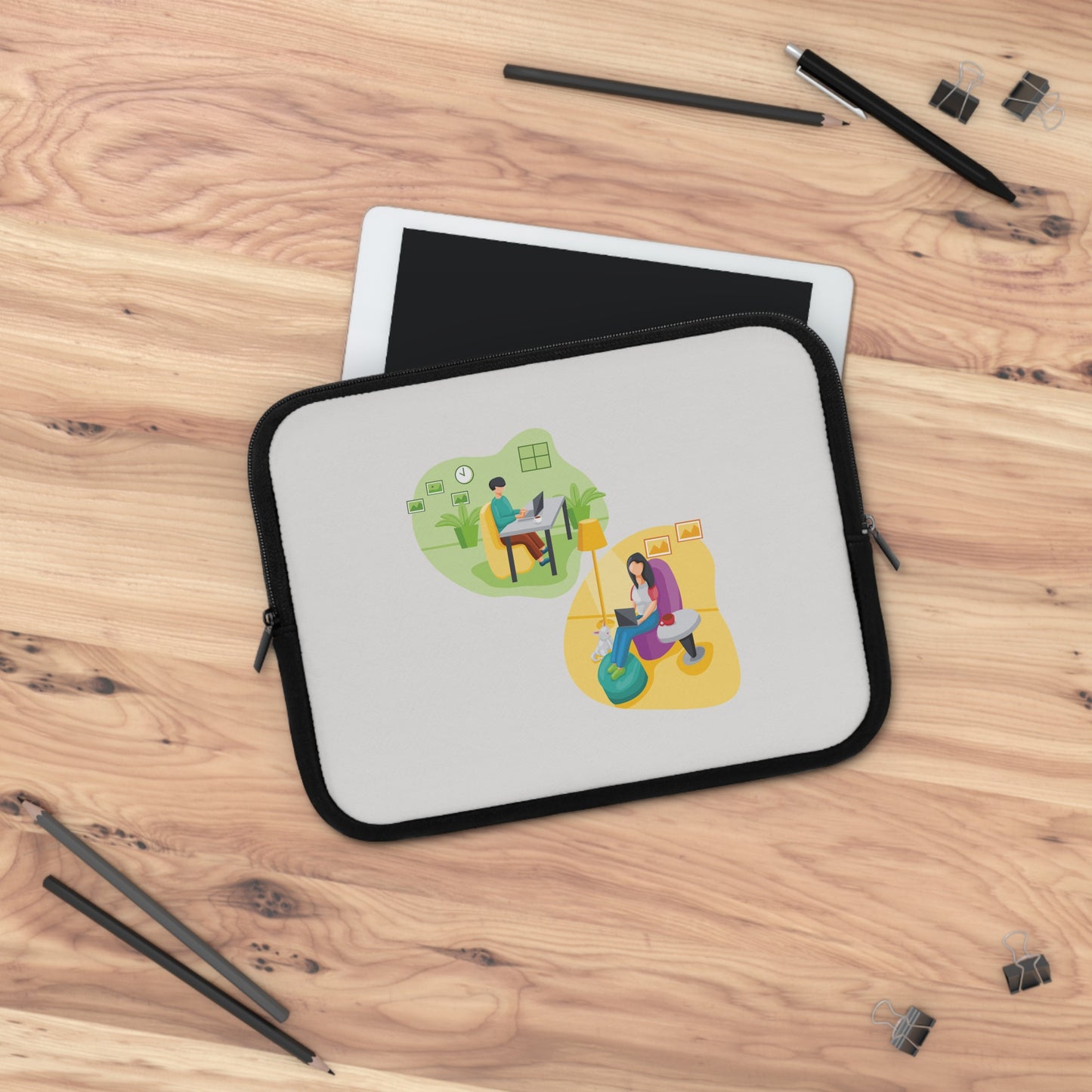 Work From Home Mood | Laptop Sleeve | Protect Your Laptop, Keep the Inspiration Alive