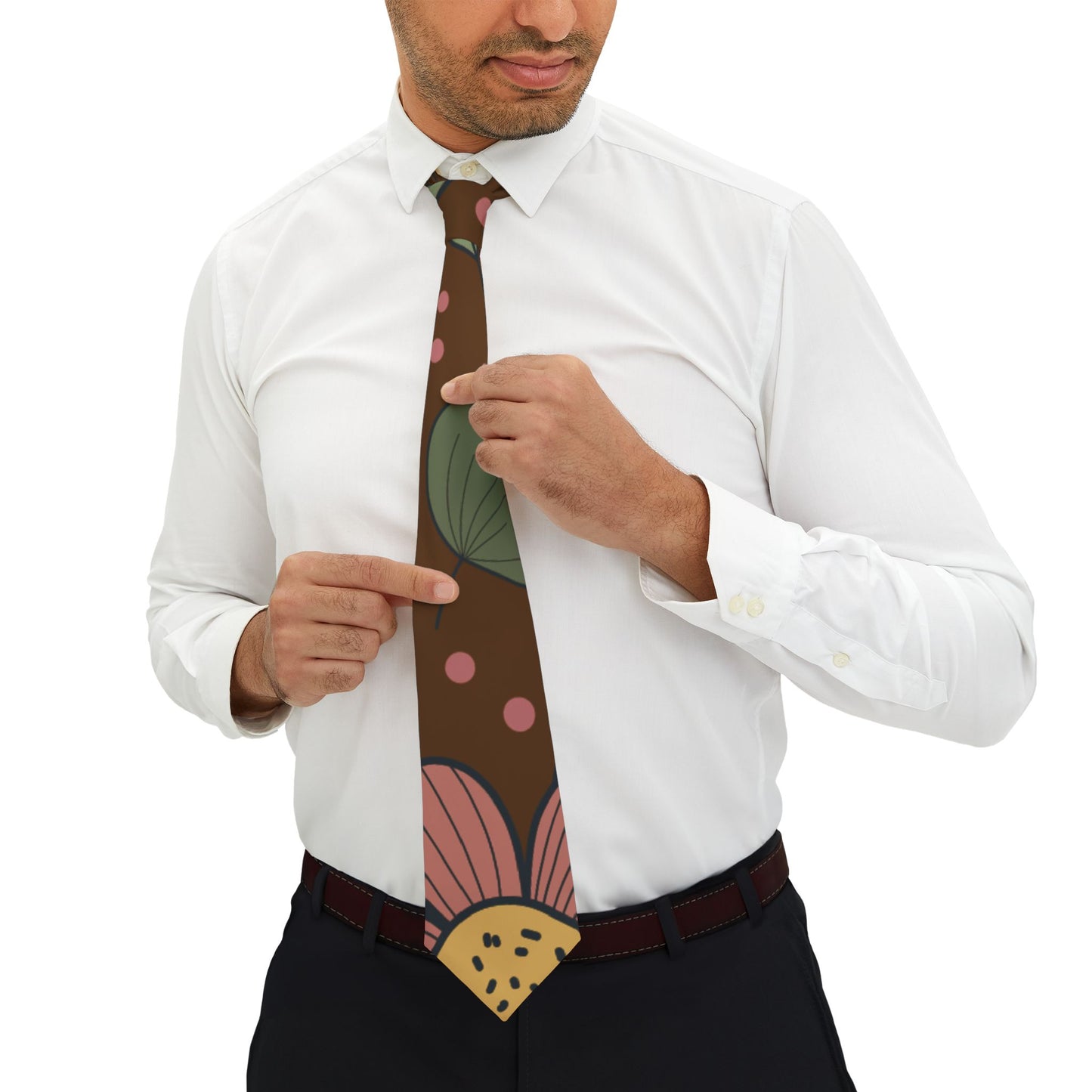 “Vintage Bloom” Classic Necktie | Timeless Elegance