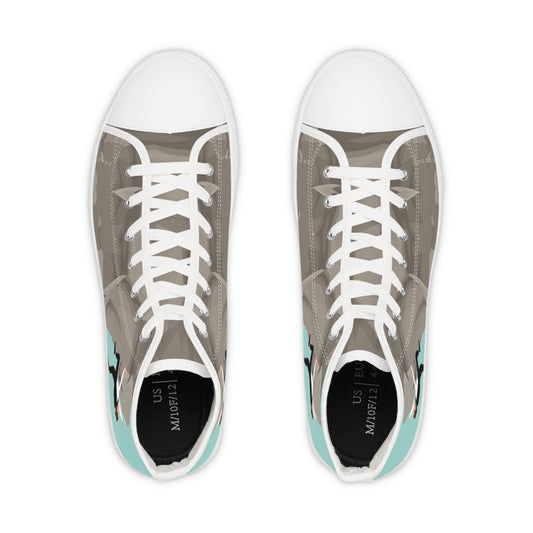Premium Men's High-Top Sneakers | Mountain Climber Edition