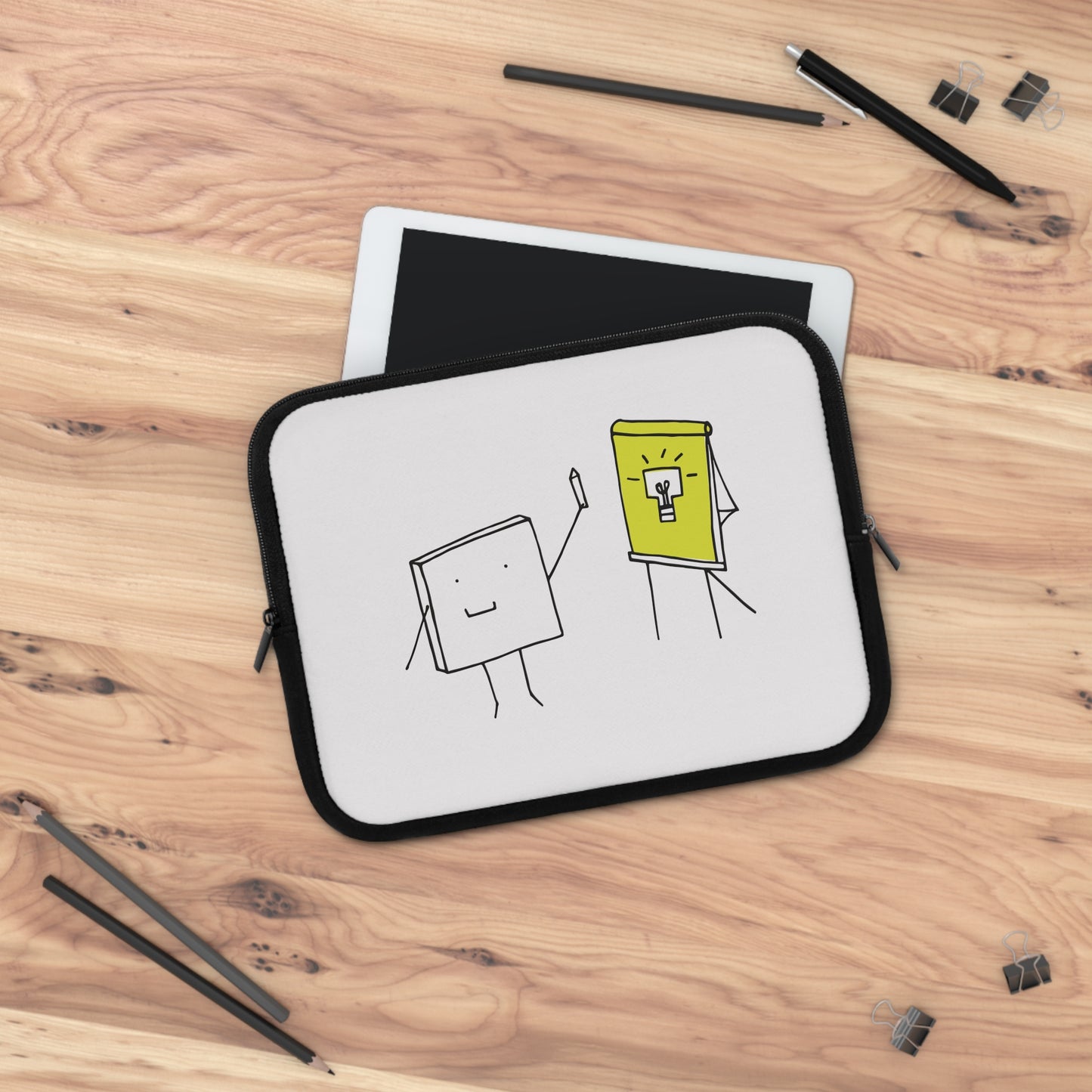 Art Idea Flow | Creative Artistic Laptop Sleeve for Free Spirits