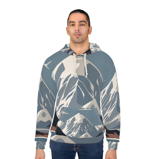 “At the Foot of the Mountain” Hoodie | A Calm Breath from Nature