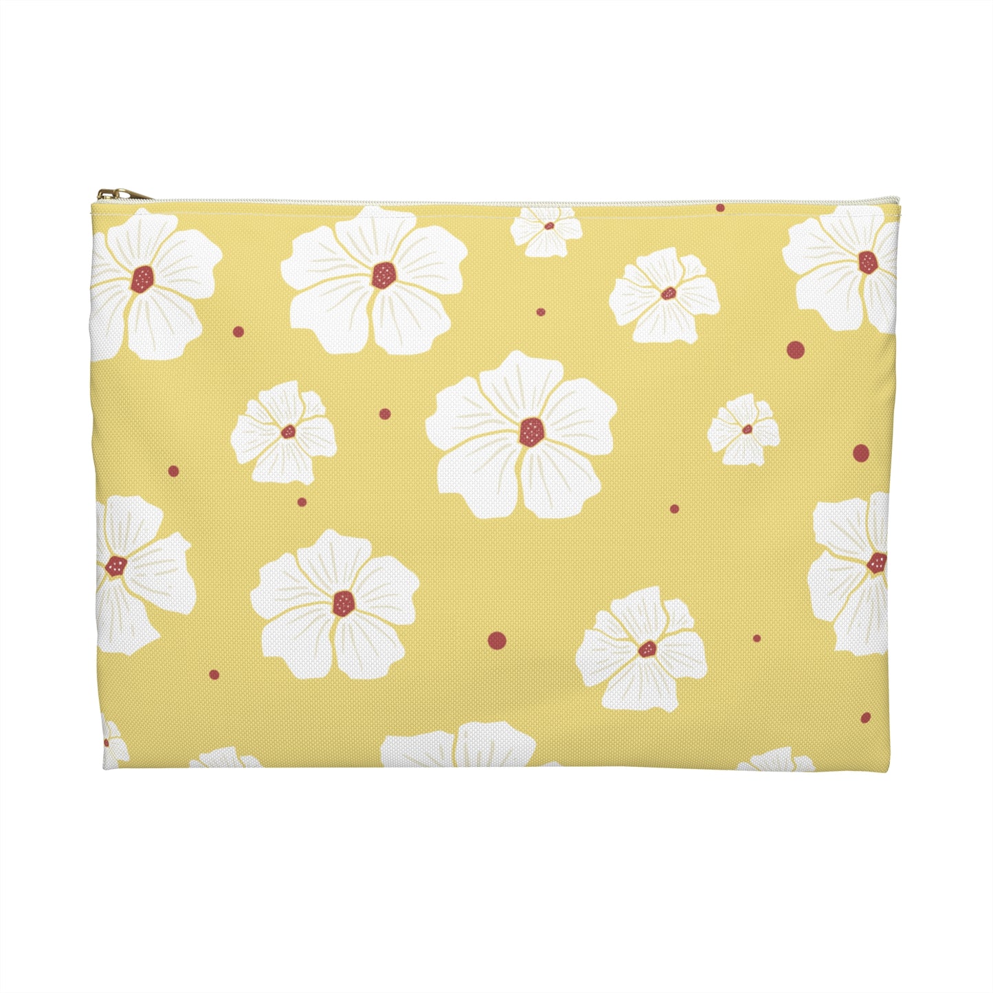 Minimalist Floral Accessory Pouch | Elegant Simplicity