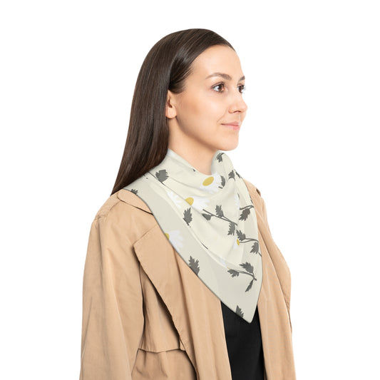 Wild Daisy | Luxe Polyester Scarf