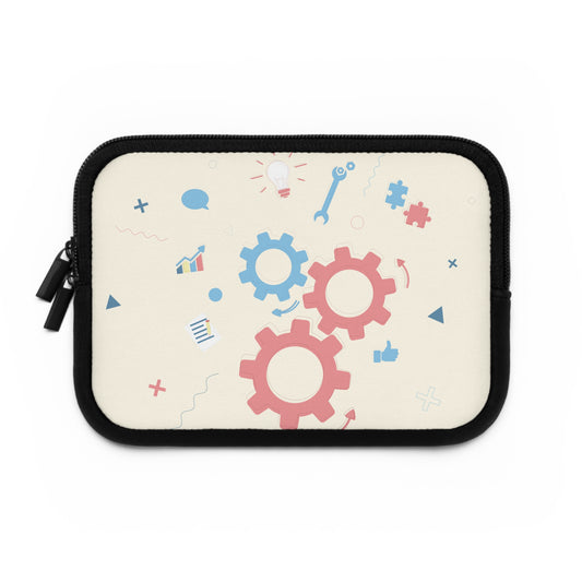 Work In Motion | Gear-Inspired Laptop Sleeve | When Productivity Never Stops