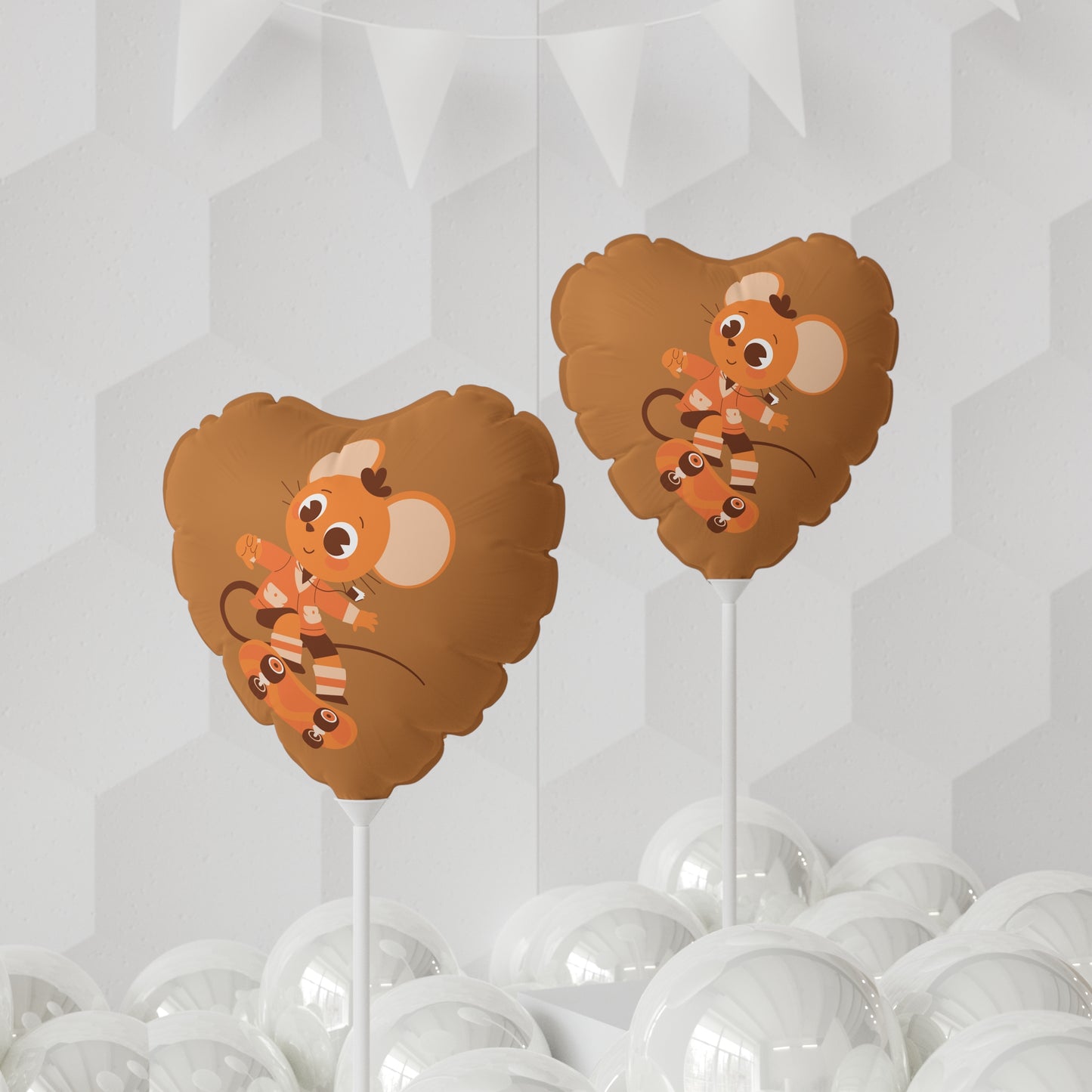 “Skater Mouse” Balloon | Party Energy Unleashed