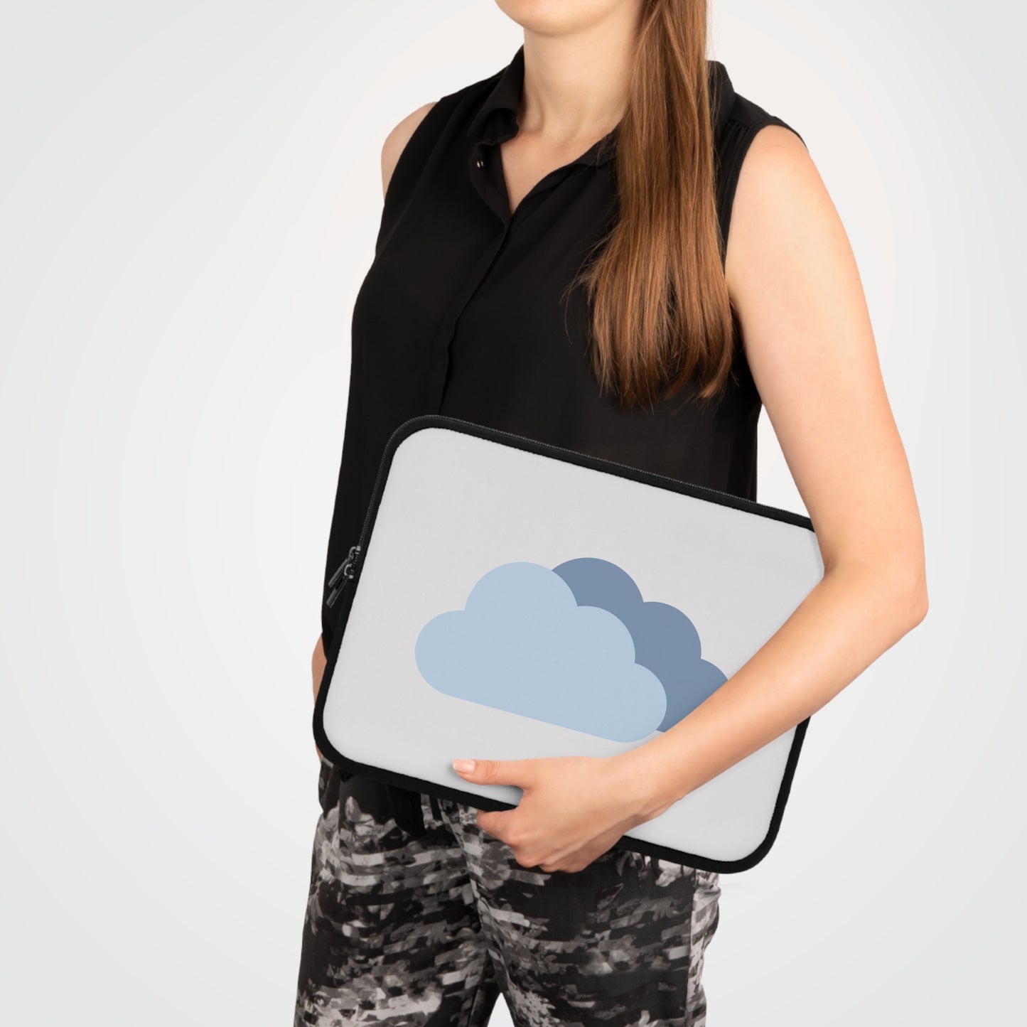 Cloudy Dream Laptop Sleeve | Soft, Calm, and Beautiful Like the Sky