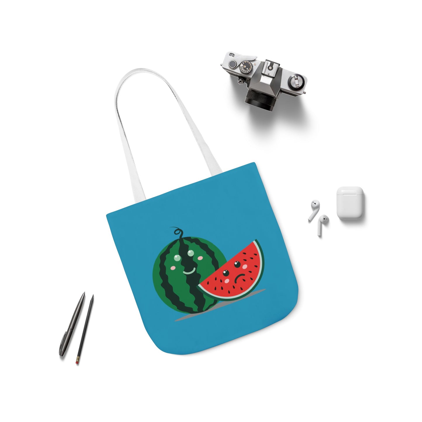 Canvas Tote Bag | Watermelon Mood Edition