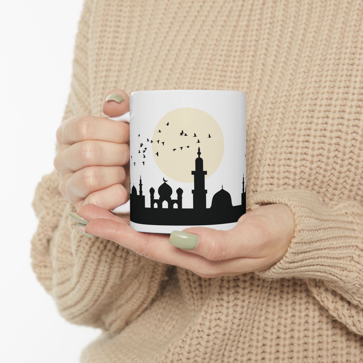 Sunset Mosque Mug | Elegant Serenity