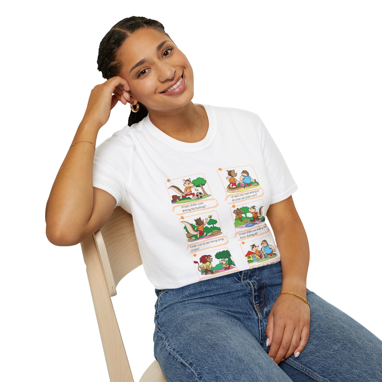 Unisex Softstyle Tee | "Just One More Chapter" for Book Lovers