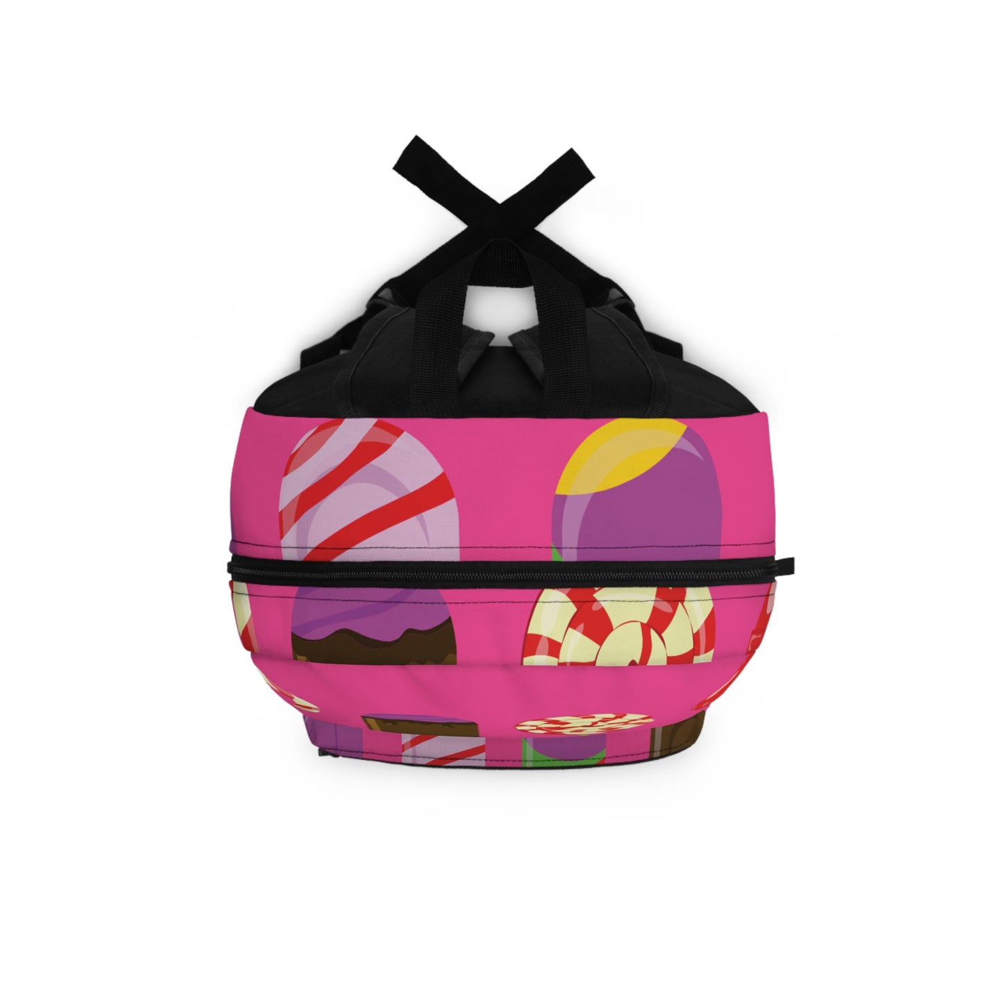 Sugar Rush On The Go | Colorful Backpack with Ice Cream & Candy Print