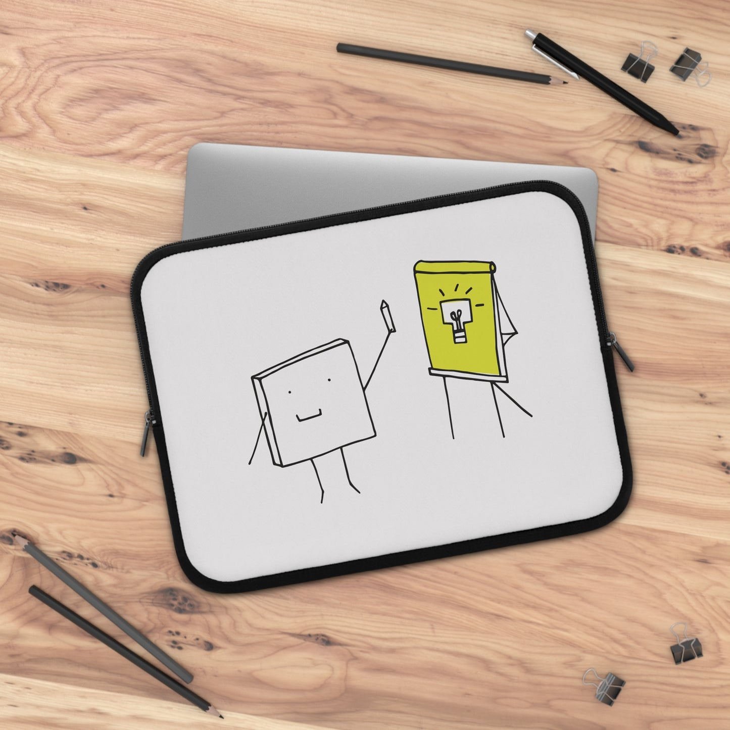 Art Idea Flow | Creative Artistic Laptop Sleeve for Free Spirits