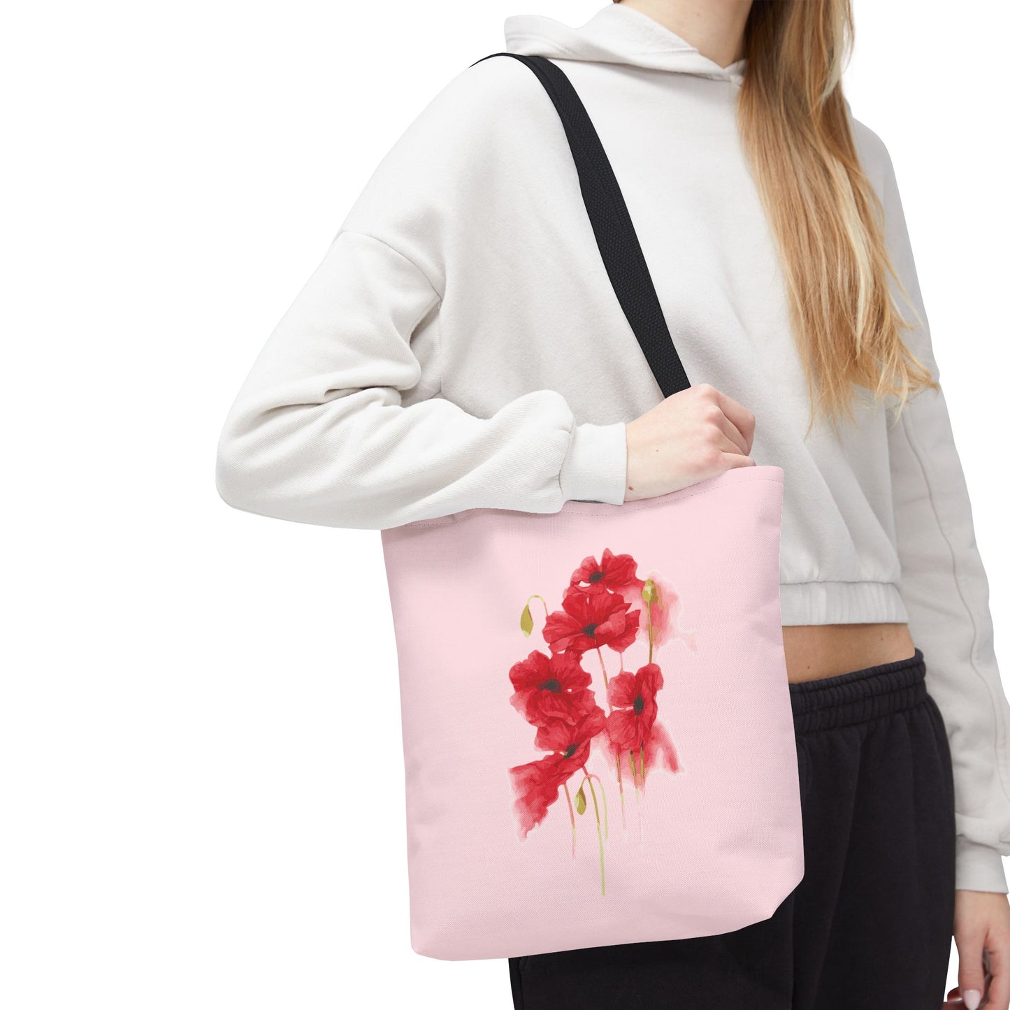 Soft Watercolor Garden | Artistic Floral Watercolor Tote Bag