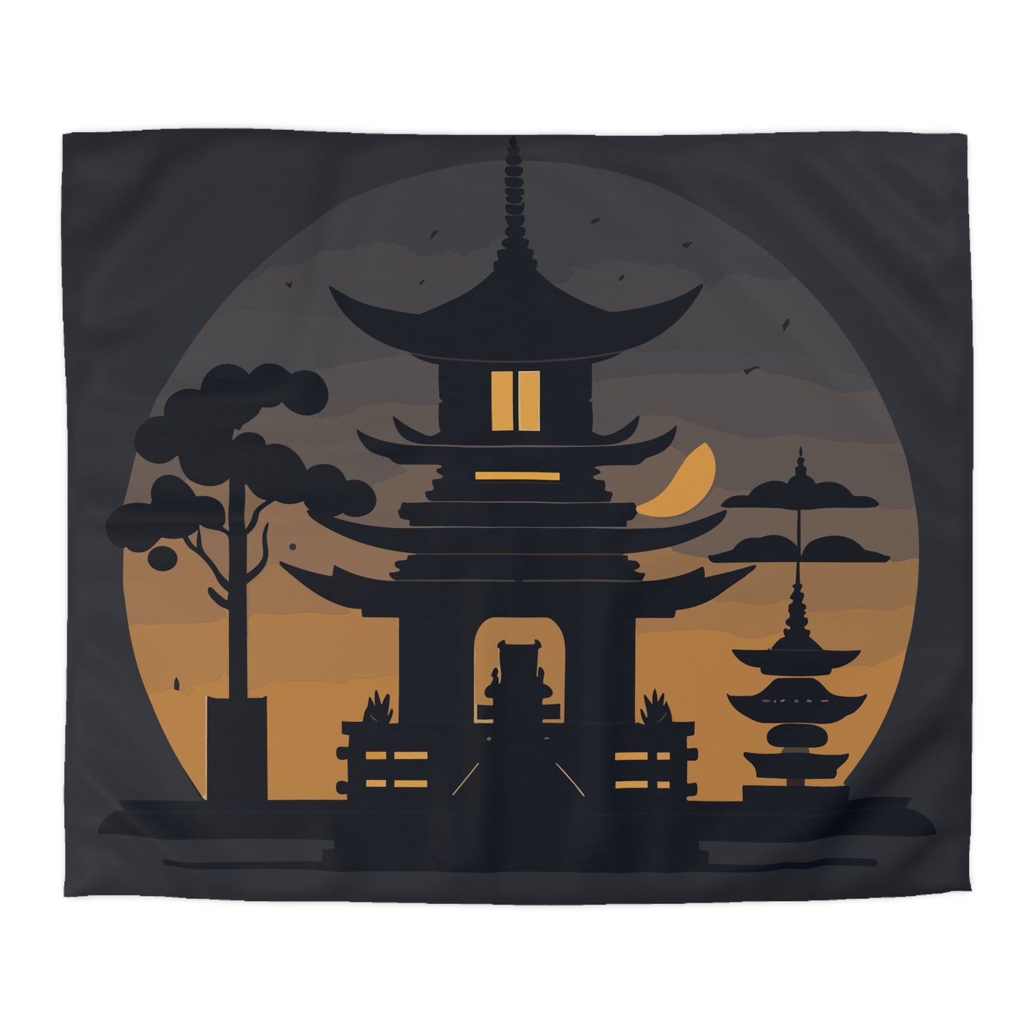 “Tibetan Light” Duvet Cover | A Sanctuary of Calm and Sleep