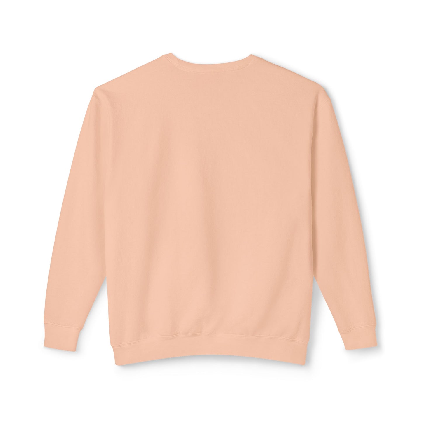 Unisex Lightweight Sweatshirt | Girl on the Moon & Sparkling Stars