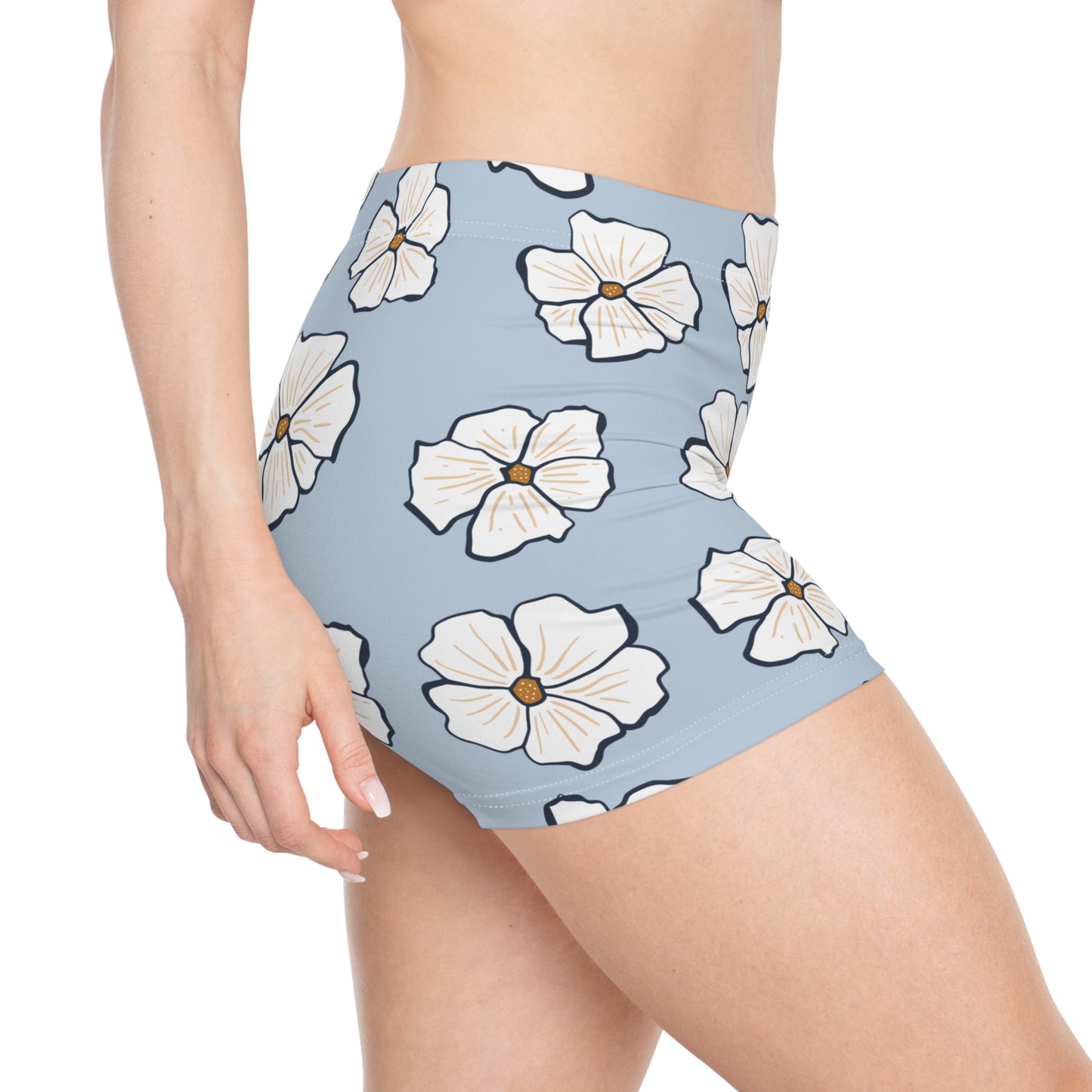 Bloom Grace | Luxury Floral Women's Shorts