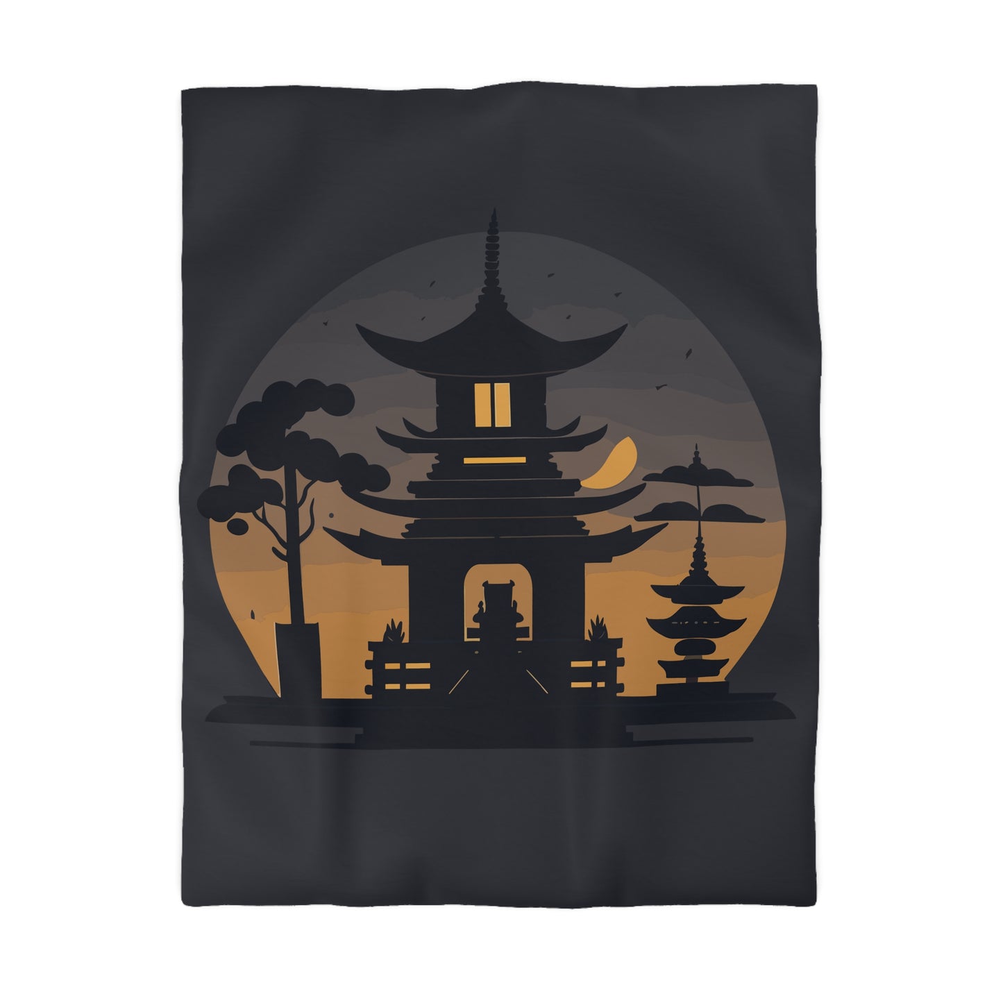 “Tibetan Light” Duvet Cover | A Sanctuary of Calm and Sleep