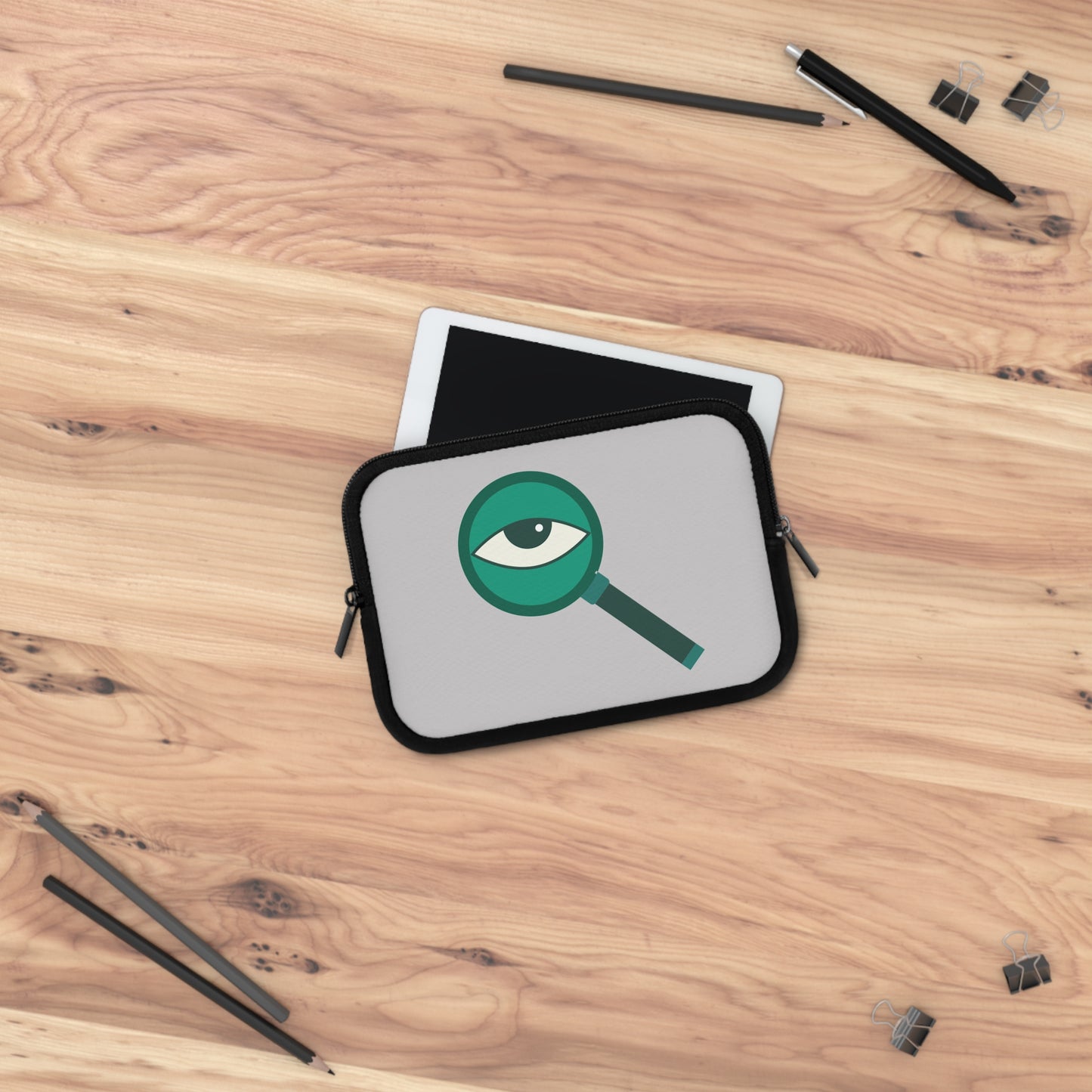 Focus Finder | Creative Magnifying Glass Laptop Sleeve