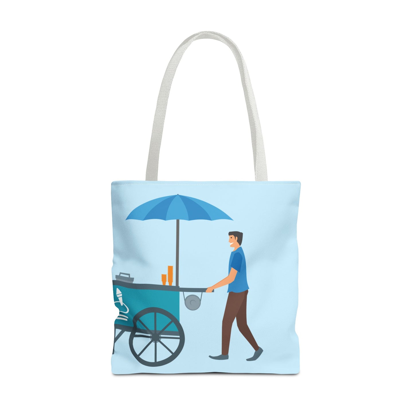 Sweet Ice Cream Ride | Fun Ice Cream Truck Tote Bag Full of Summer Vibes